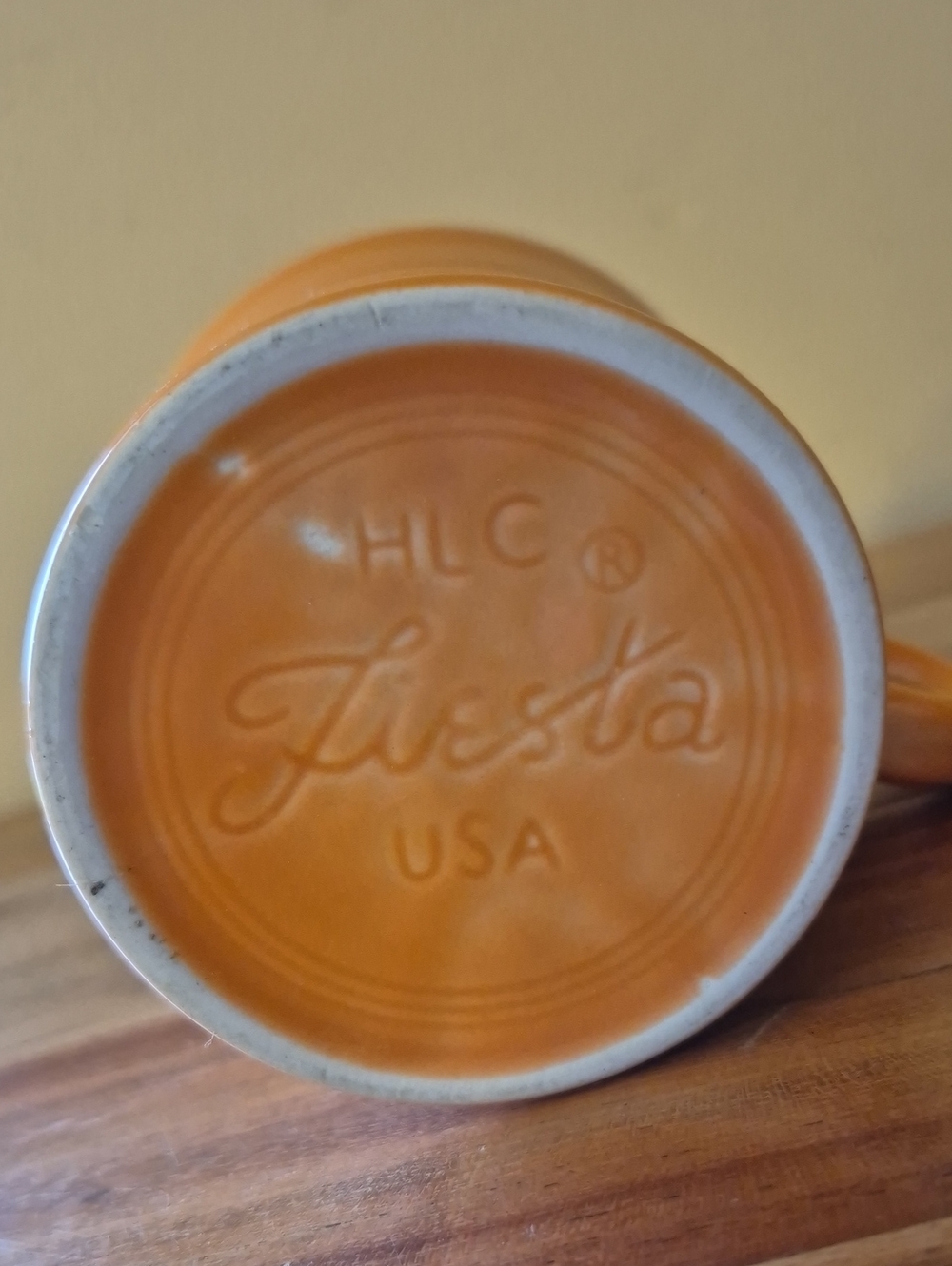 Fiestaware HLC Tom and Jerry Mugs / O Ring Handle - Set of 5 - Picture 4 of 16